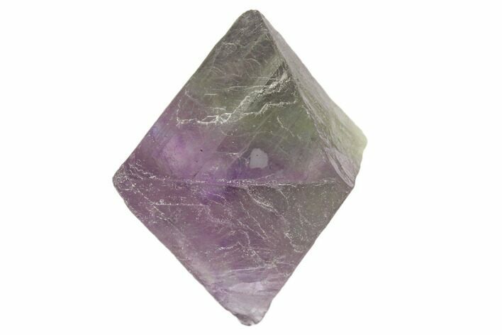 Fluorite Octahedron - Purple/Green #104733